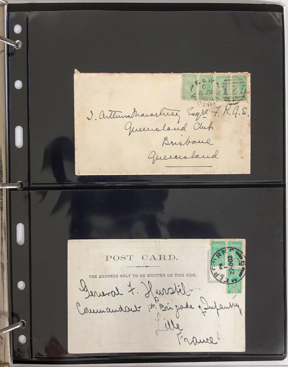 Australia Bantam Issues South Australia & Victoria Stamp Collection Album ZAYIX