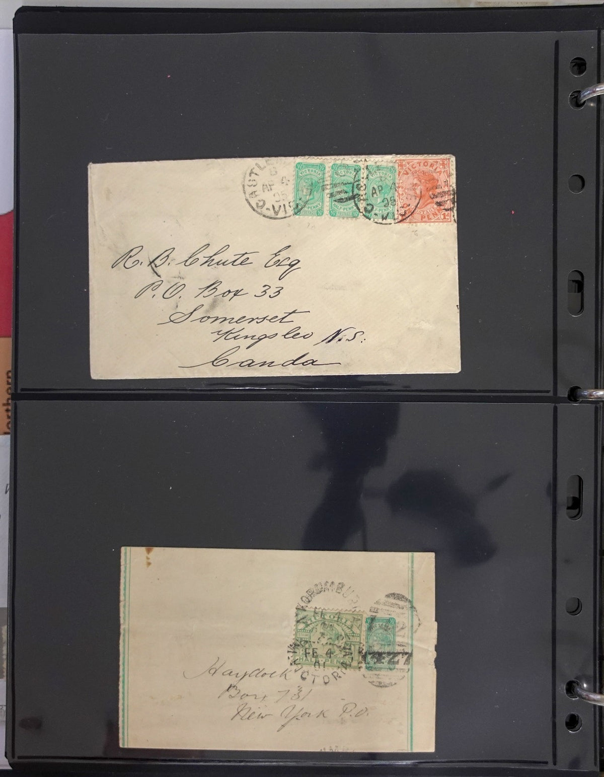 Australia Bantam Issues South Australia & Victoria Stamp Collection Album ZAYIX
