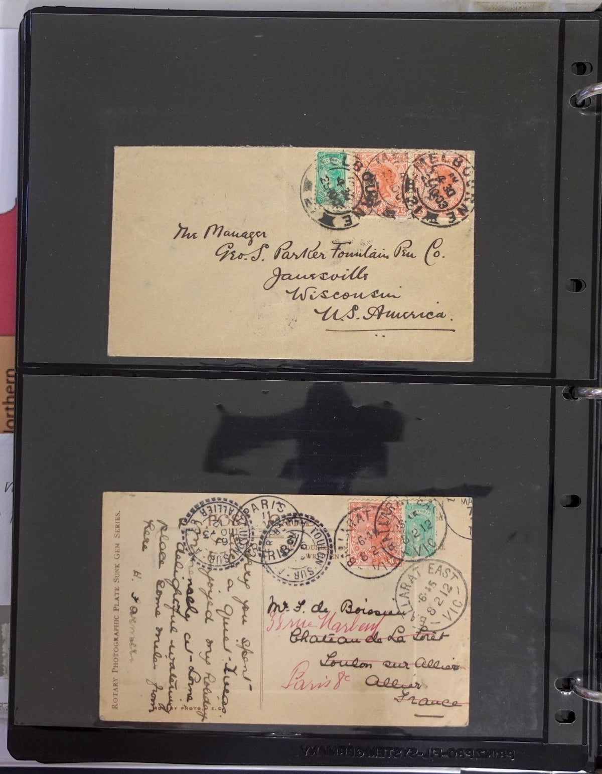 Australia Bantam Issues South Australia & Victoria Stamp Collection Album ZAYIX