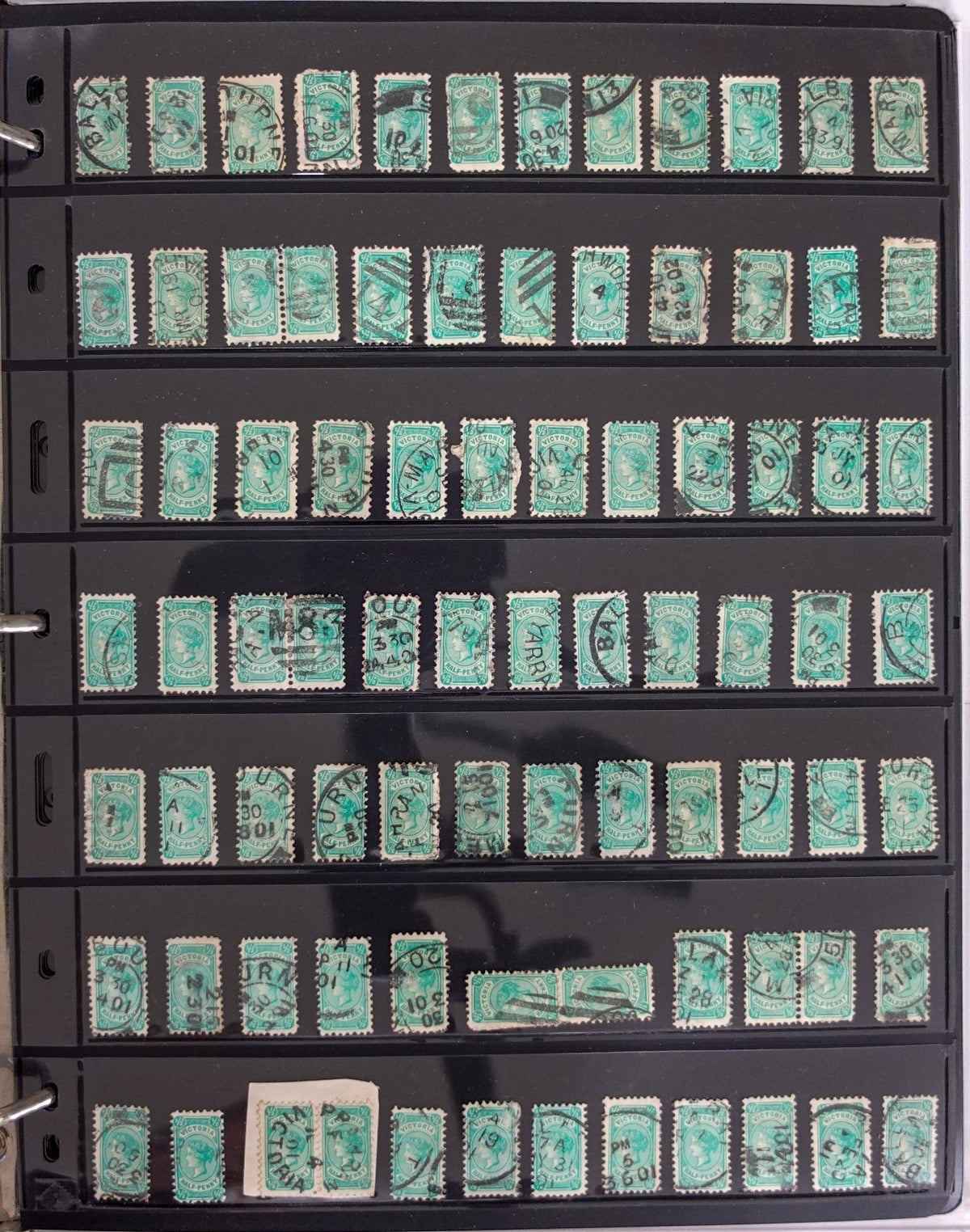 Australia Bantam Issues South Australia & Victoria Stamp Collection Album ZAYIX