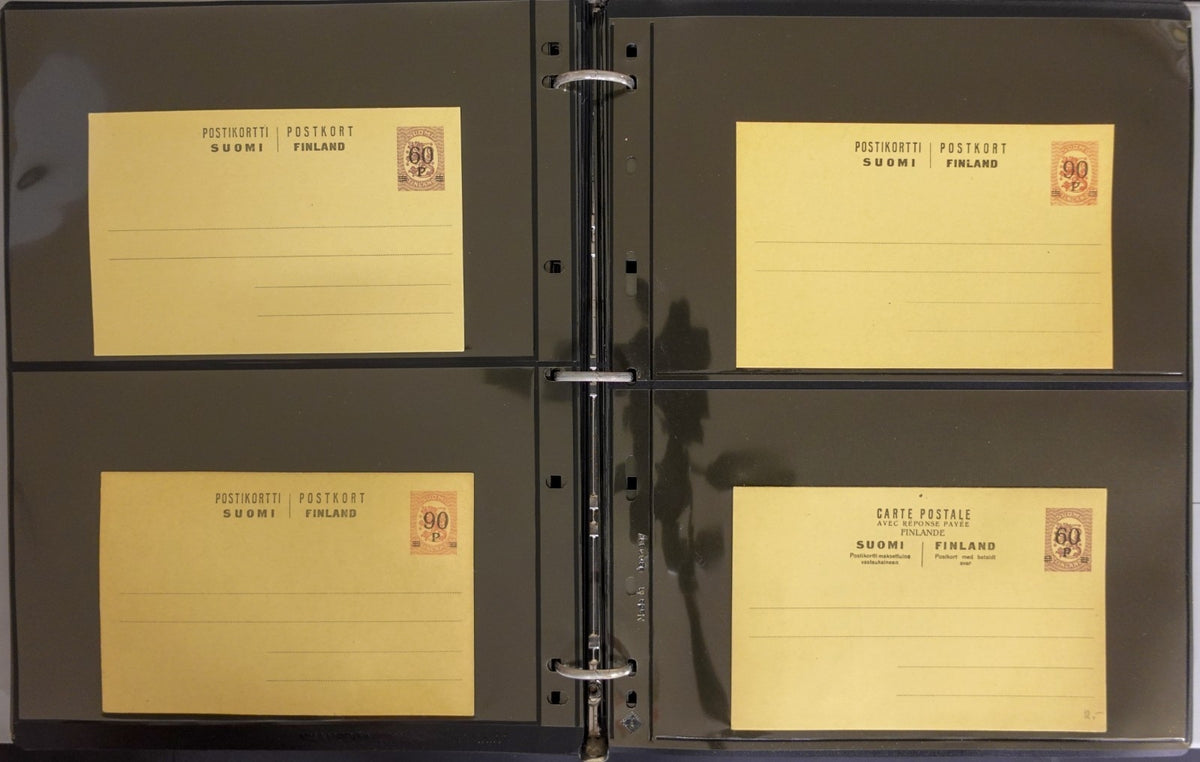 Finland Near-Complete Postal Stationery Collection Grand Duchy-Modern ZAYIX
