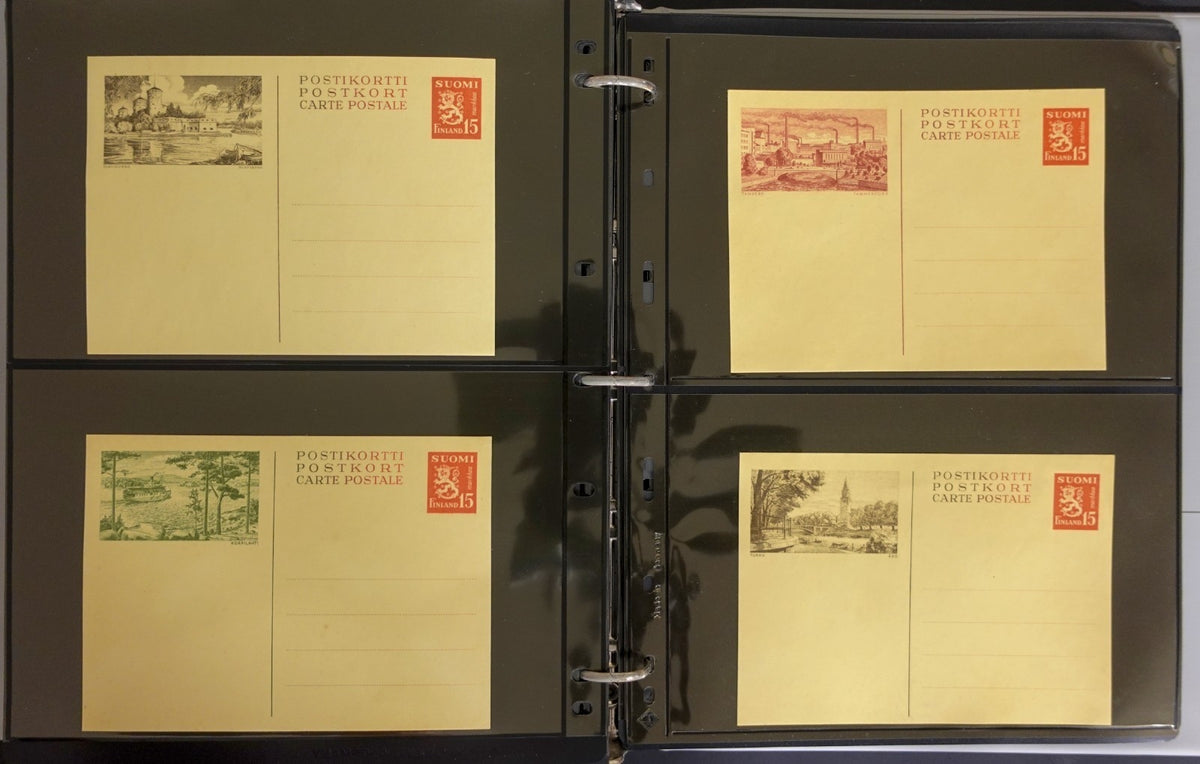 Finland Near-Complete Postal Stationery Collection Grand Duchy-Modern ZAYIX