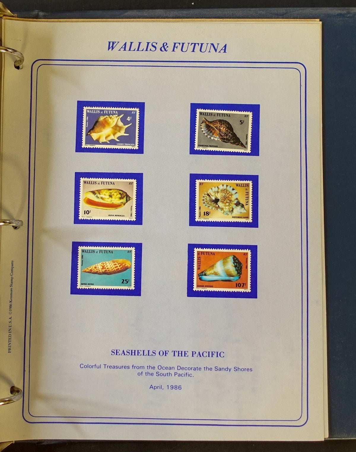 World New Issues Stamp Collection Album Mint Hinged 1984-1988 ZAYIX