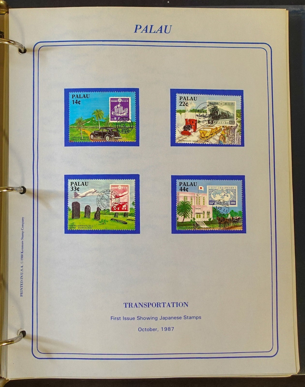 World New Issues Stamp Collection Album Mint Hinged 1984-1988 ZAYIX