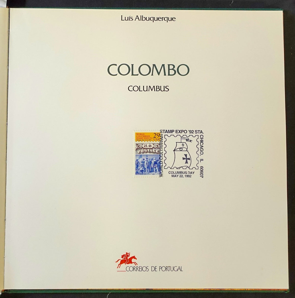Portugal Christopher Columbus Stamp Book 1992 Limited Edition ZAYIX