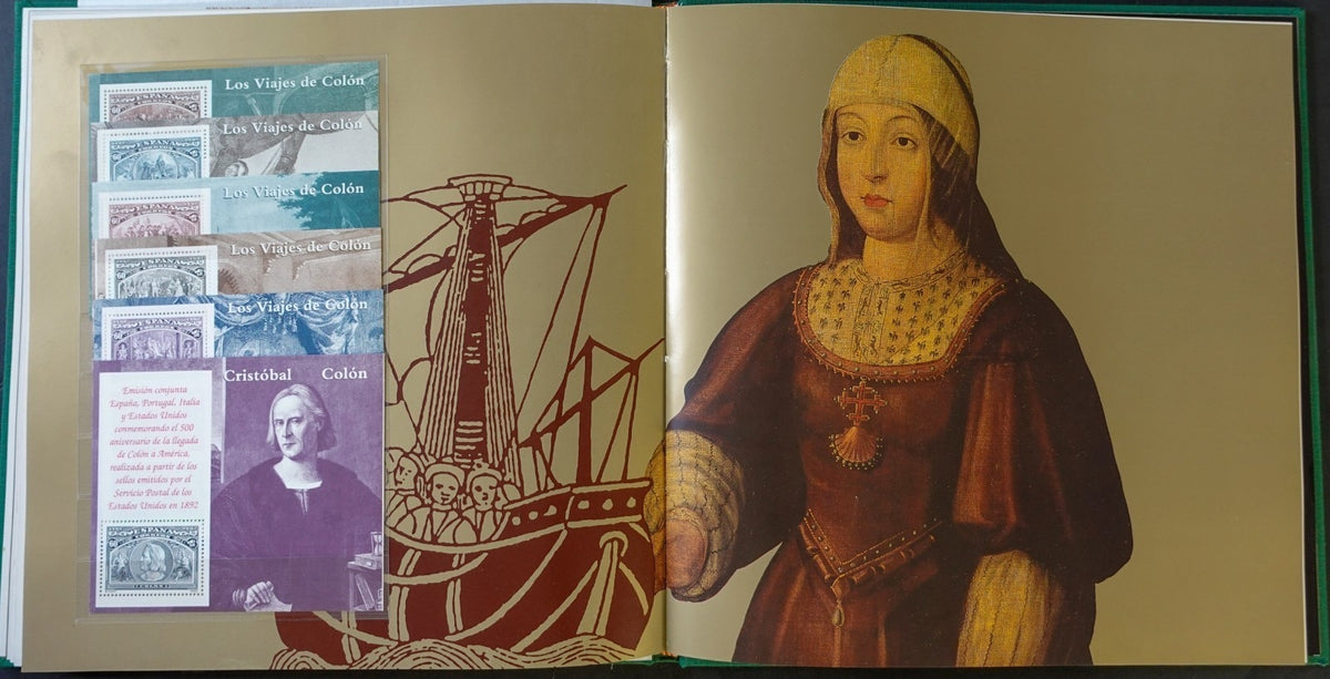 Portugal Christopher Columbus Stamp Book 1992 Limited Edition ZAYIX