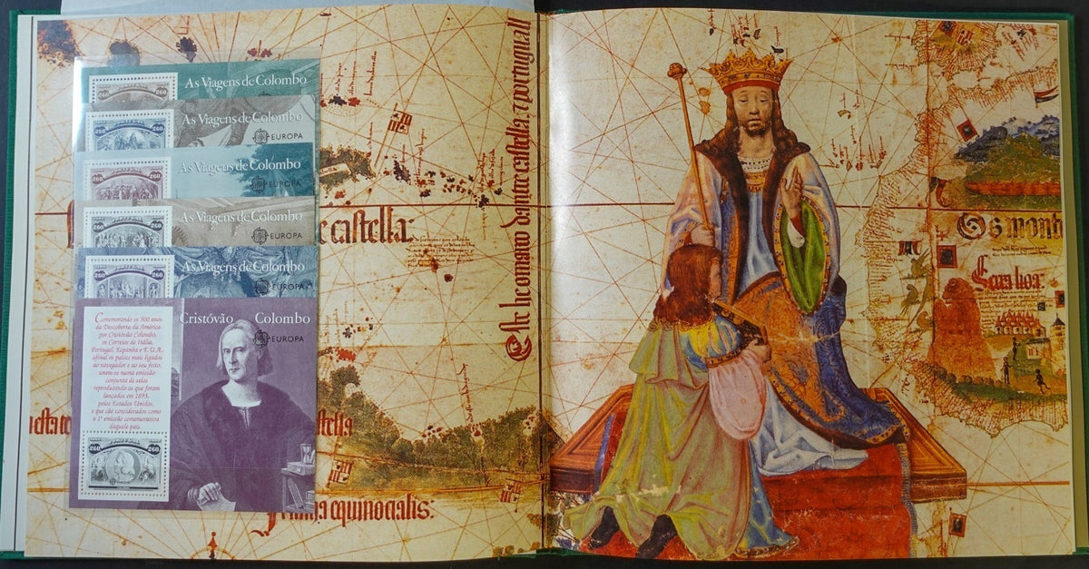 Portugal Christopher Columbus Stamp Book 1992 Limited Edition ZAYIX