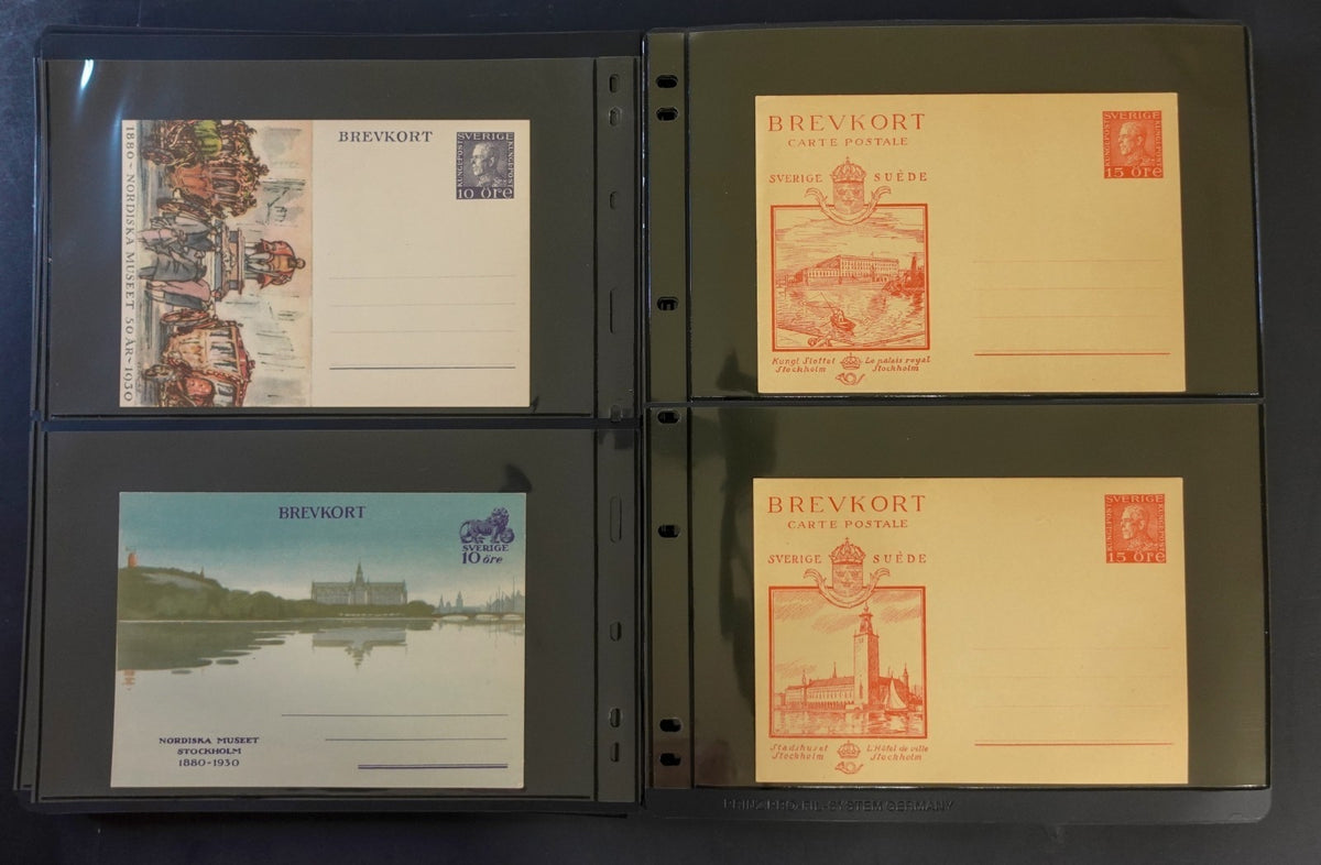 Extensive Specialized Sweden Postal Stationery Collection ca. 1880–1990 ZAYIX