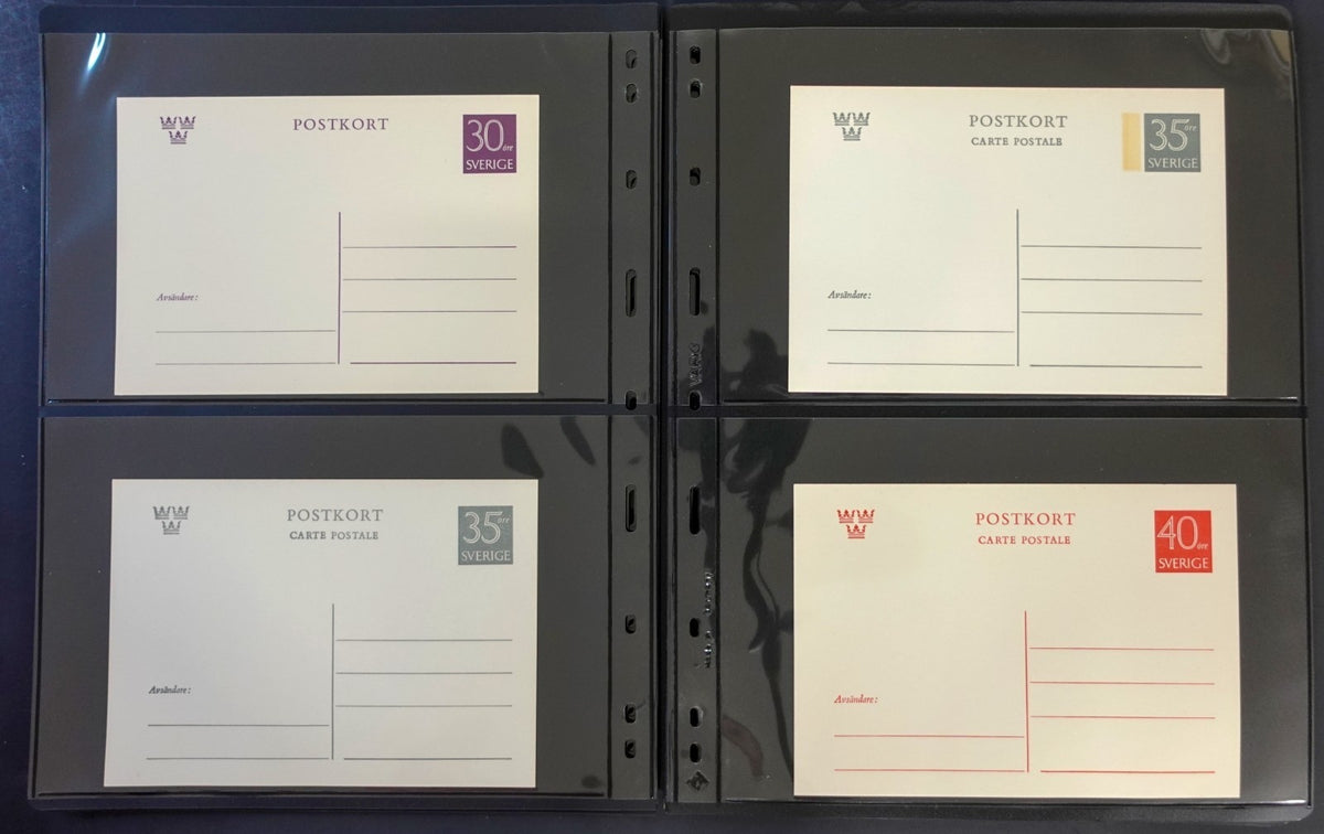 Extensive Specialized Sweden Postal Stationery Collection ca. 1880–1990 ZAYIX