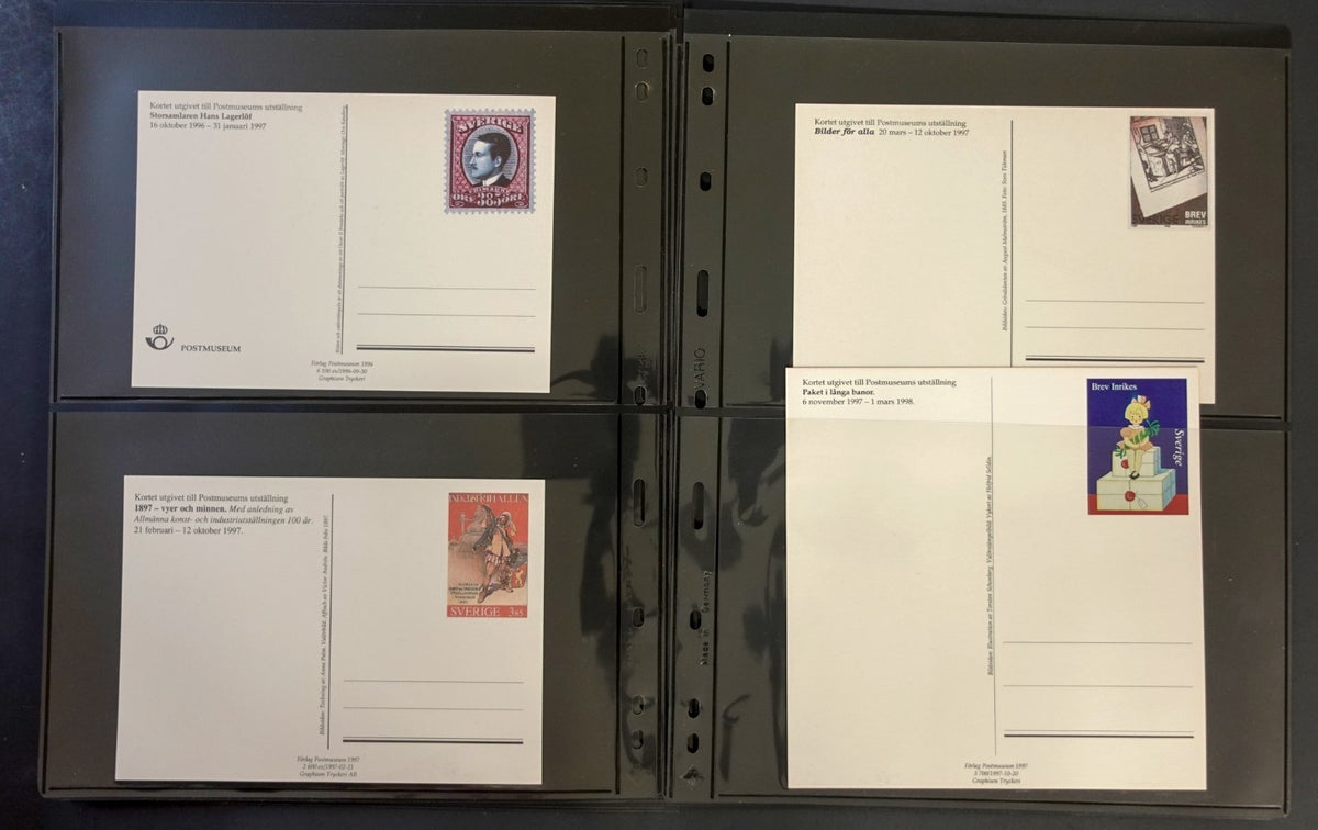 Extensive Specialized Sweden Postal Stationery Collection ca. 1880–1990 ZAYIX