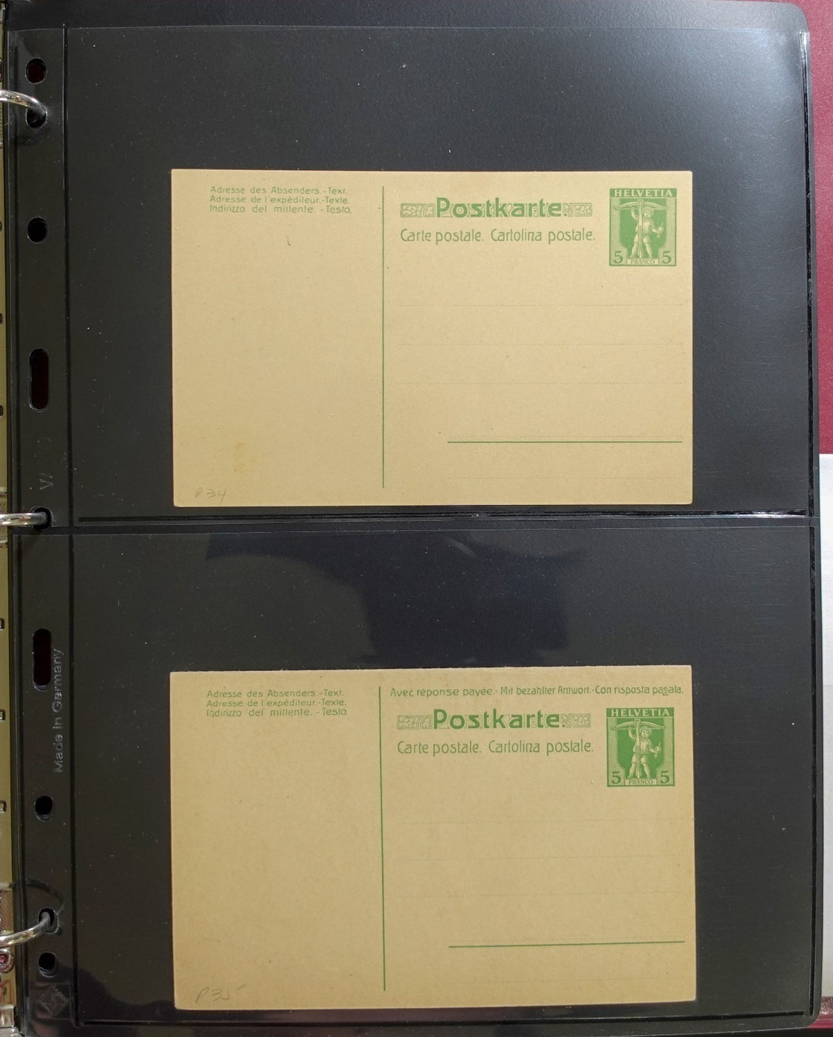Switzerland Postal Stationery Collection Feldpost Cards Postal History ZAYIX