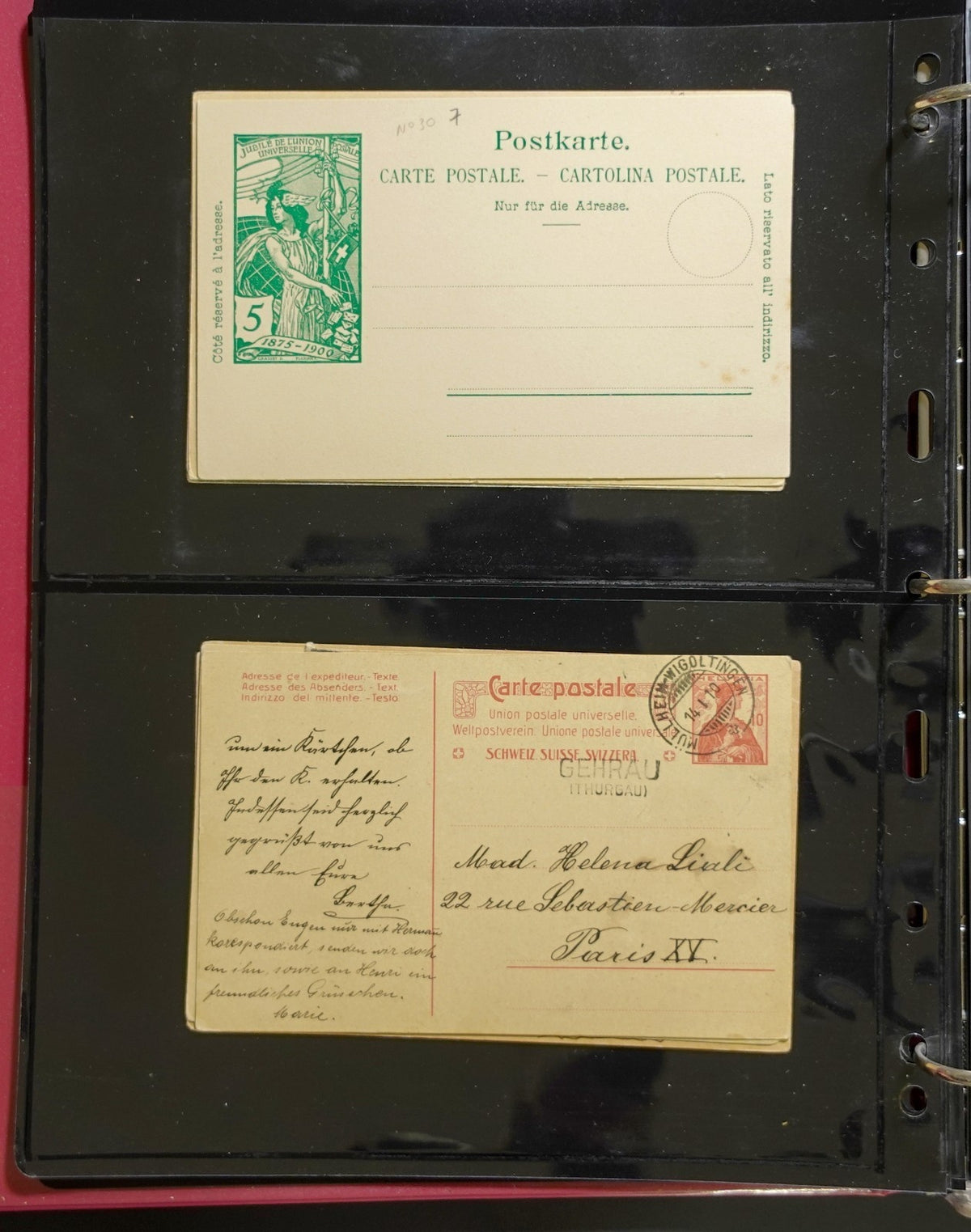 Switzerland Postal Stationery Collection Feldpost Cards Postal History ZAYIX