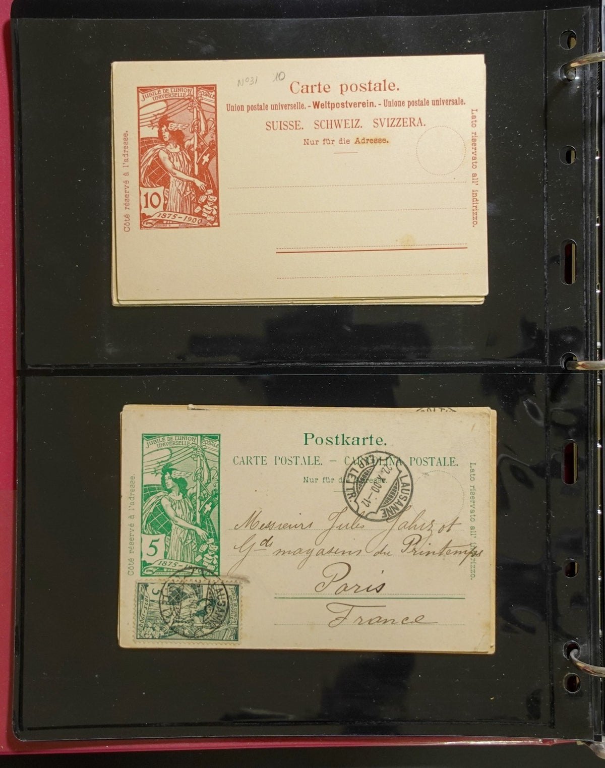 Switzerland Postal Stationery Collection Feldpost Cards Postal History ZAYIX