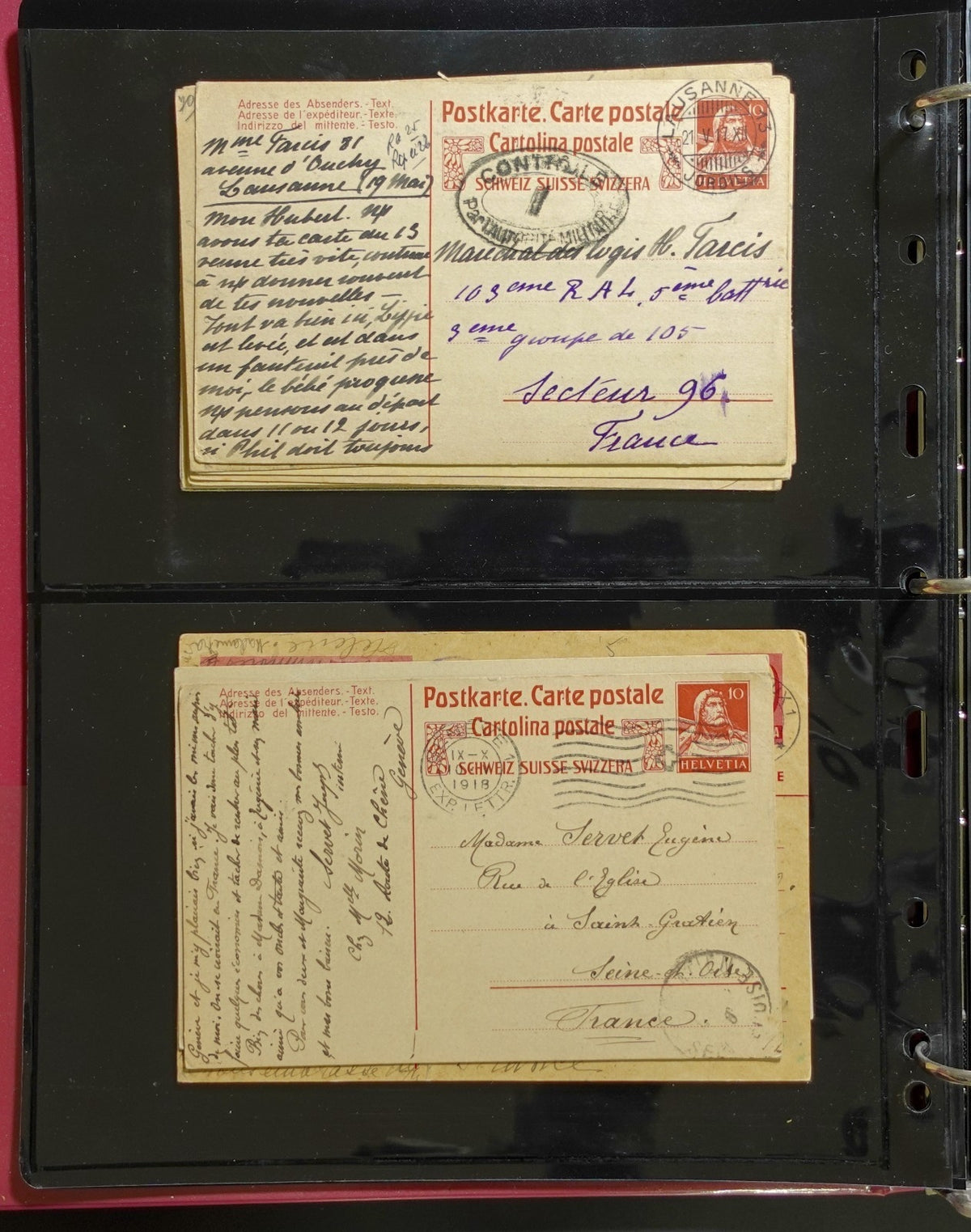 Switzerland Postal Stationery Collection Feldpost Cards Postal History ZAYIX