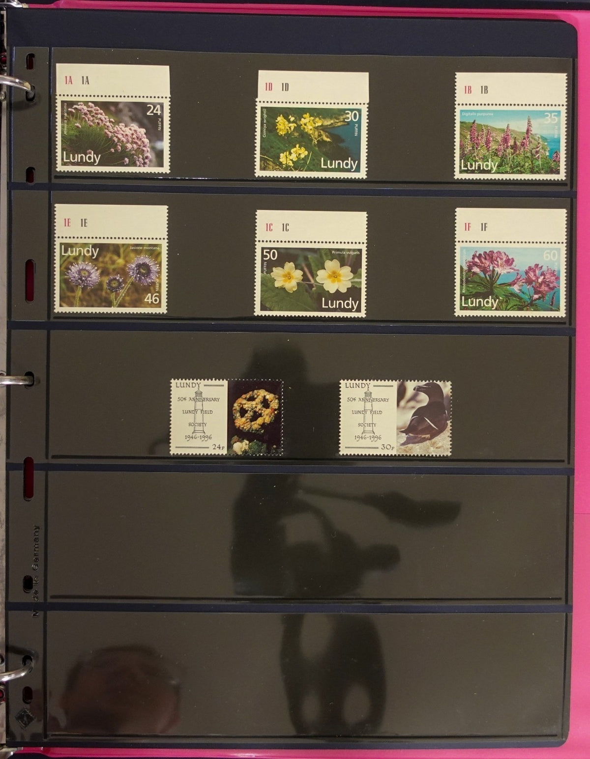 Lundy Island Comprehensive Local Post Specialized Stamp Collection Album ZAYIX
