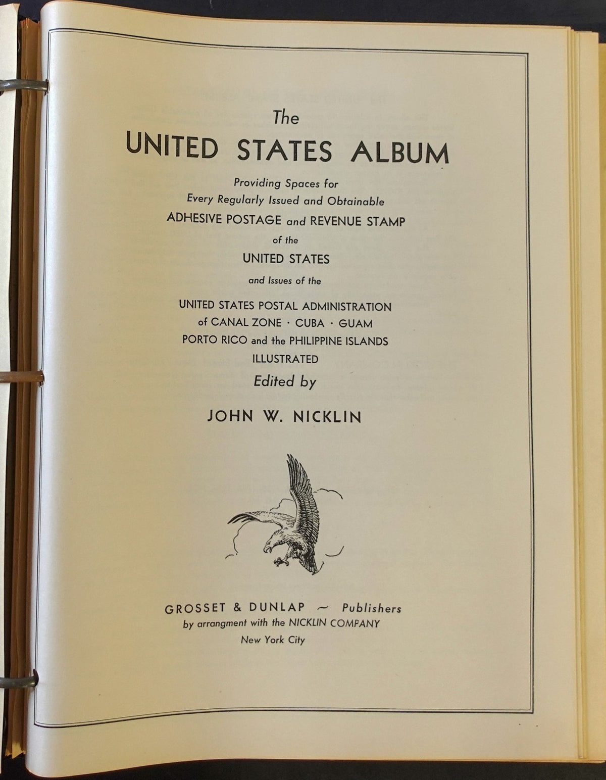 United States Postage Stamp Revenues & Postal Administration Issues Album ZAYIX