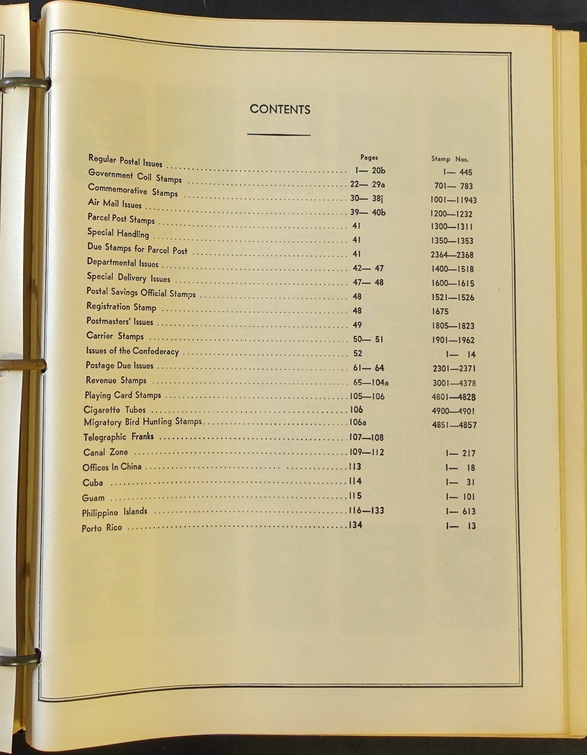 United States Postage Stamp Revenues & Postal Administration Issues Album ZAYIX