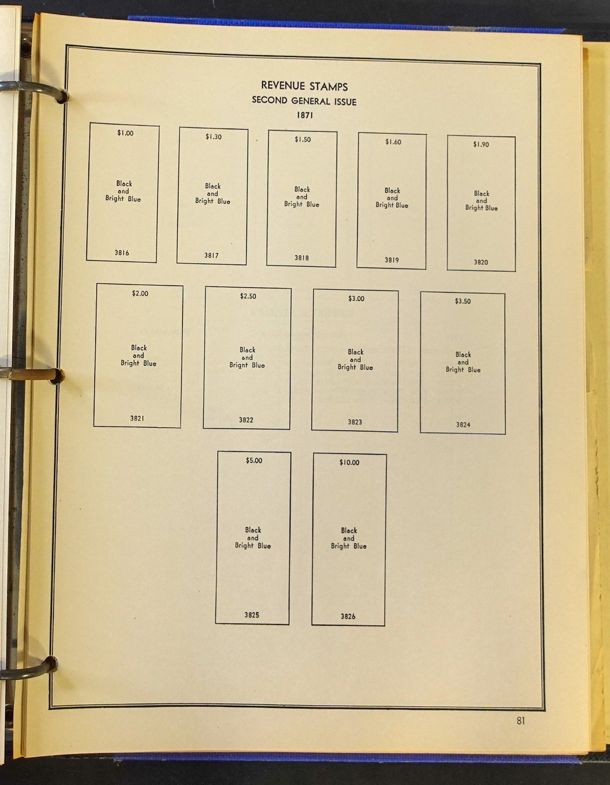 United States Postage Stamp Revenues & Postal Administration Issues Album ZAYIX