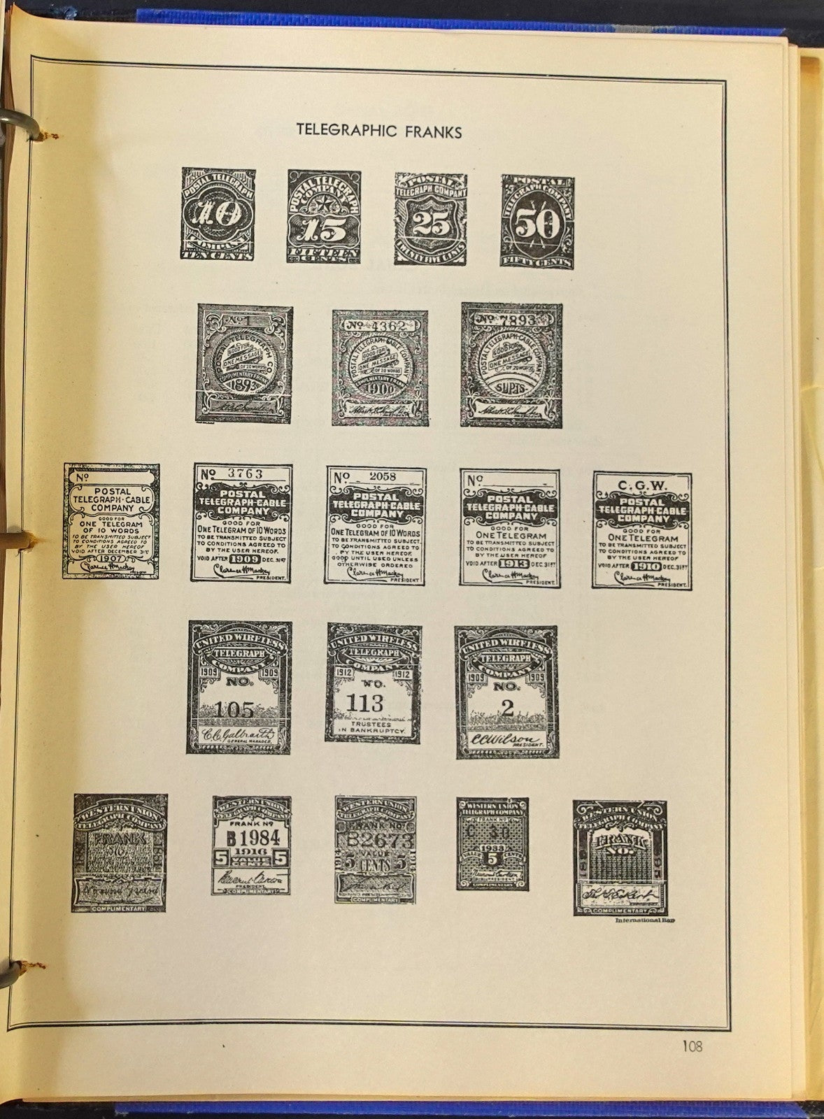 United States Postage Stamp Revenues & Postal Administration Issues Album ZAYIX
