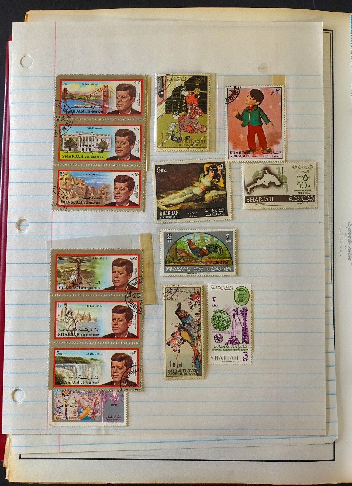 S Countries Stamp Collection Harris Album Mint & Used ZAYIX