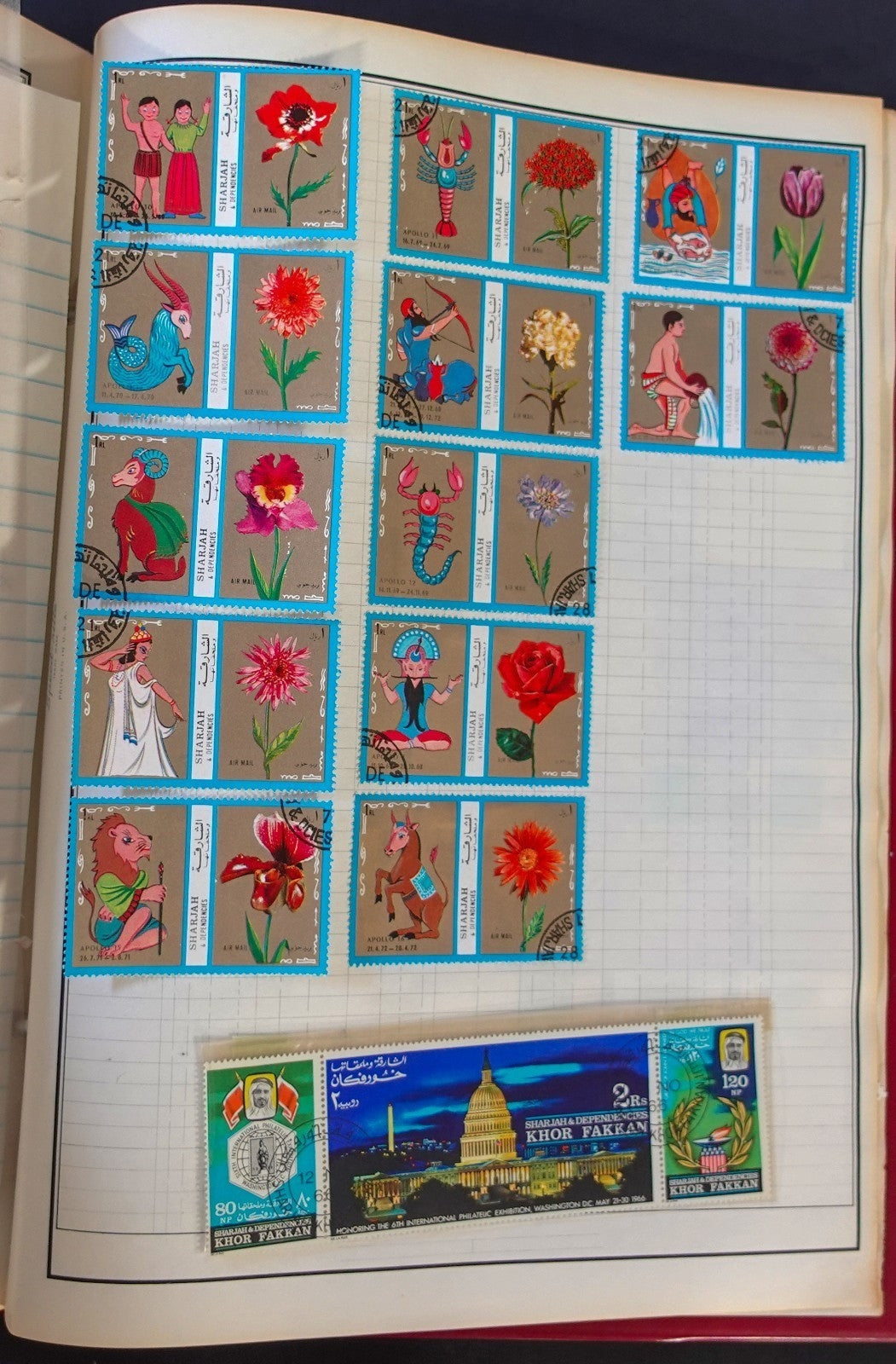 S Countries Stamp Collection Harris Album Mint & Used ZAYIX