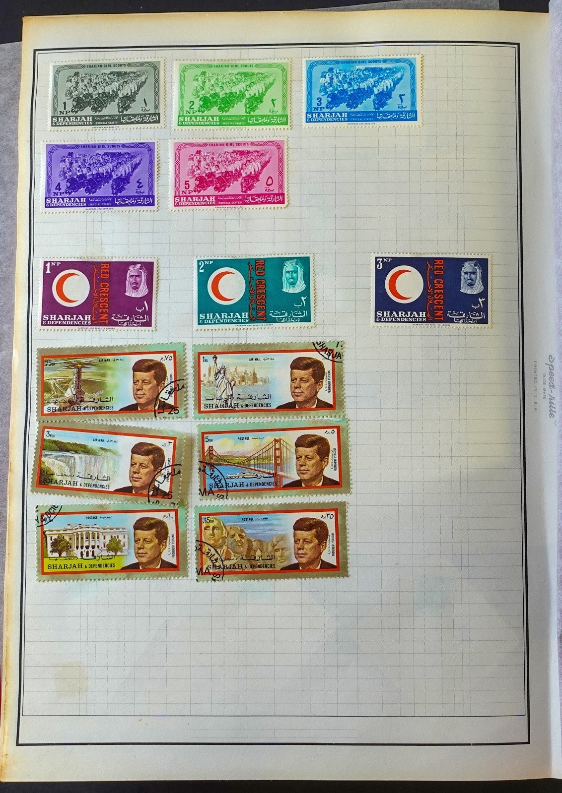 S Countries Stamp Collection Harris Album Mint & Used ZAYIX