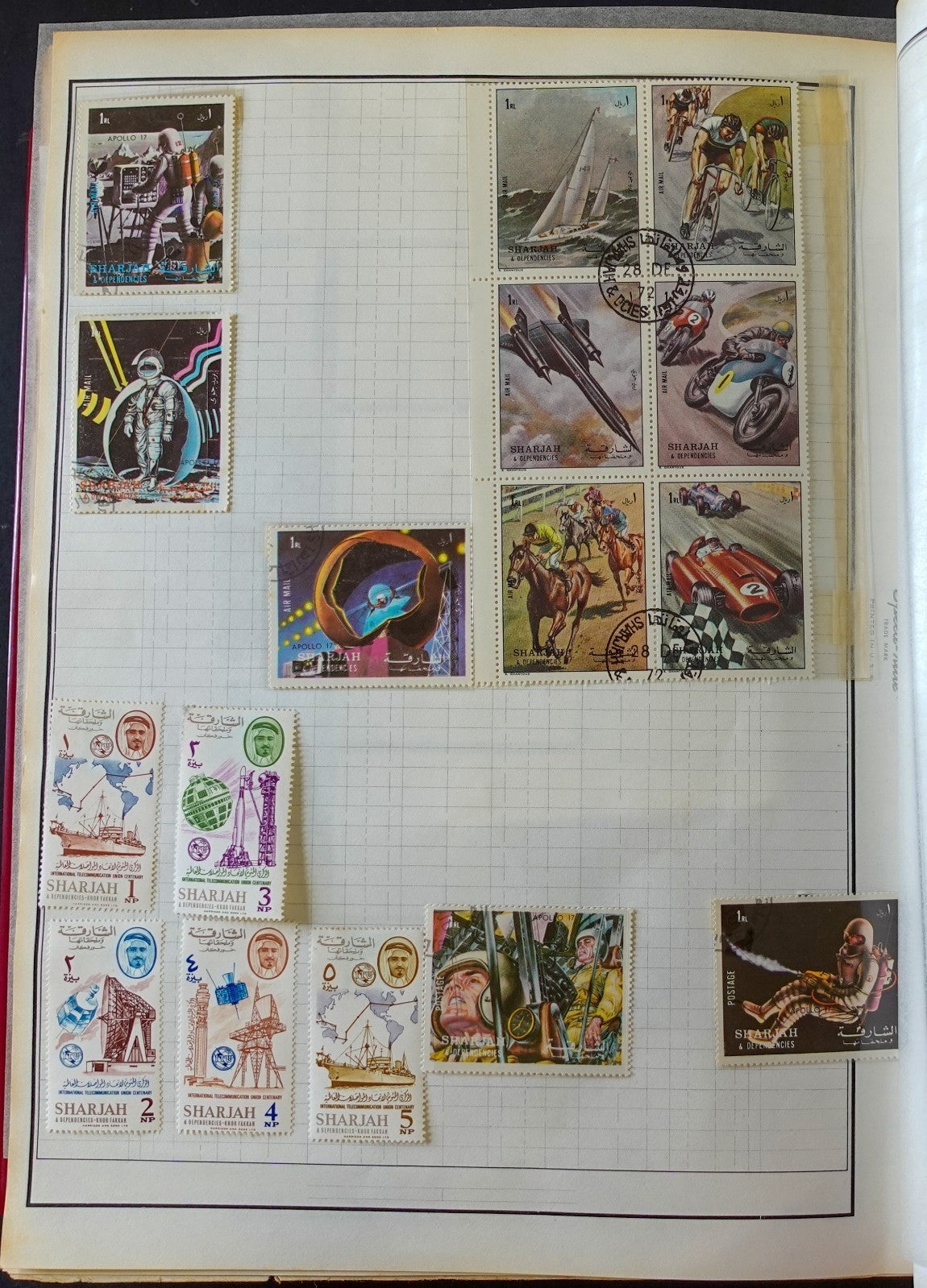 S Countries Stamp Collection Harris Album Mint & Used ZAYIX
