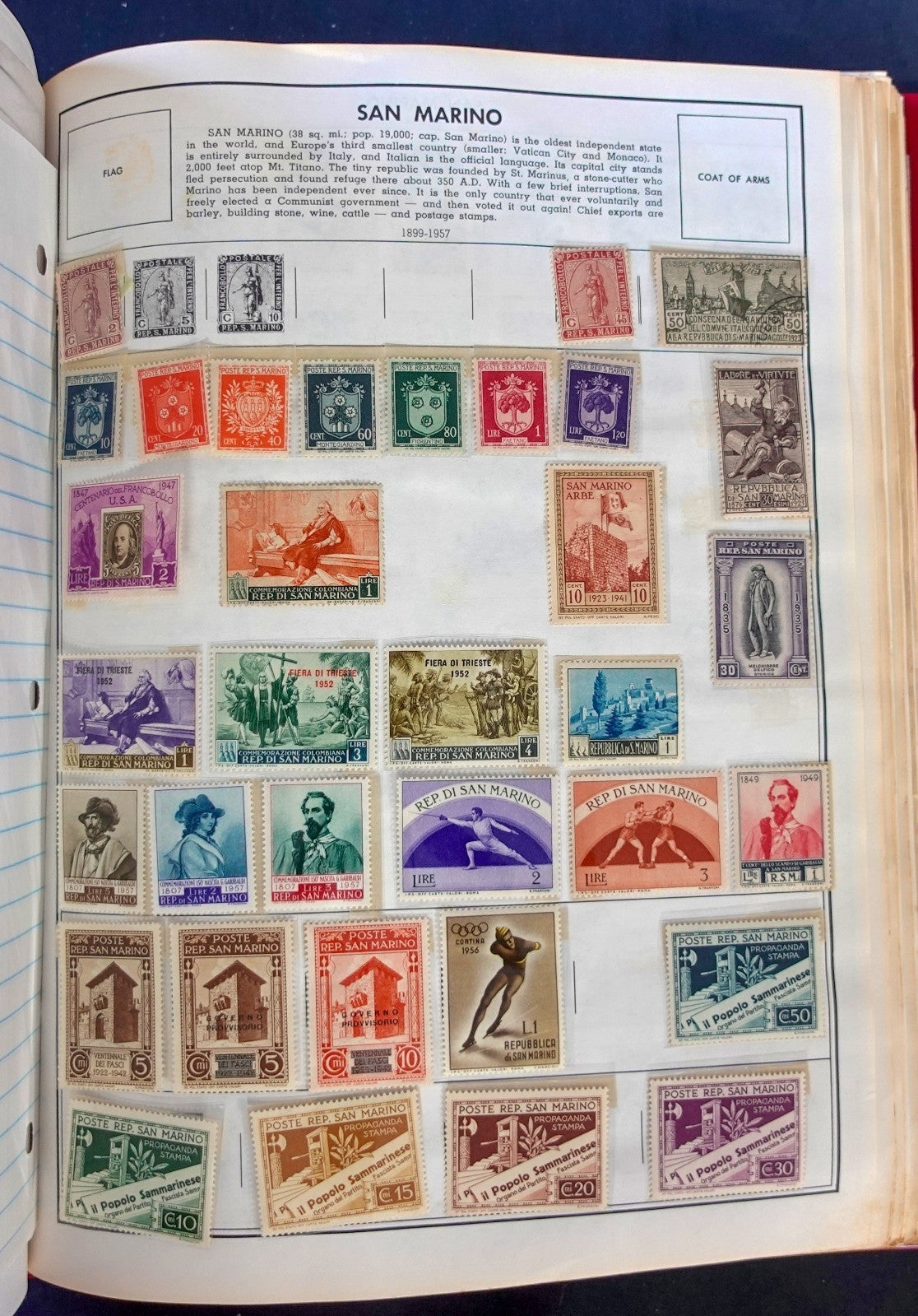 S Countries Stamp Collection Harris Album Mint & Used ZAYIX