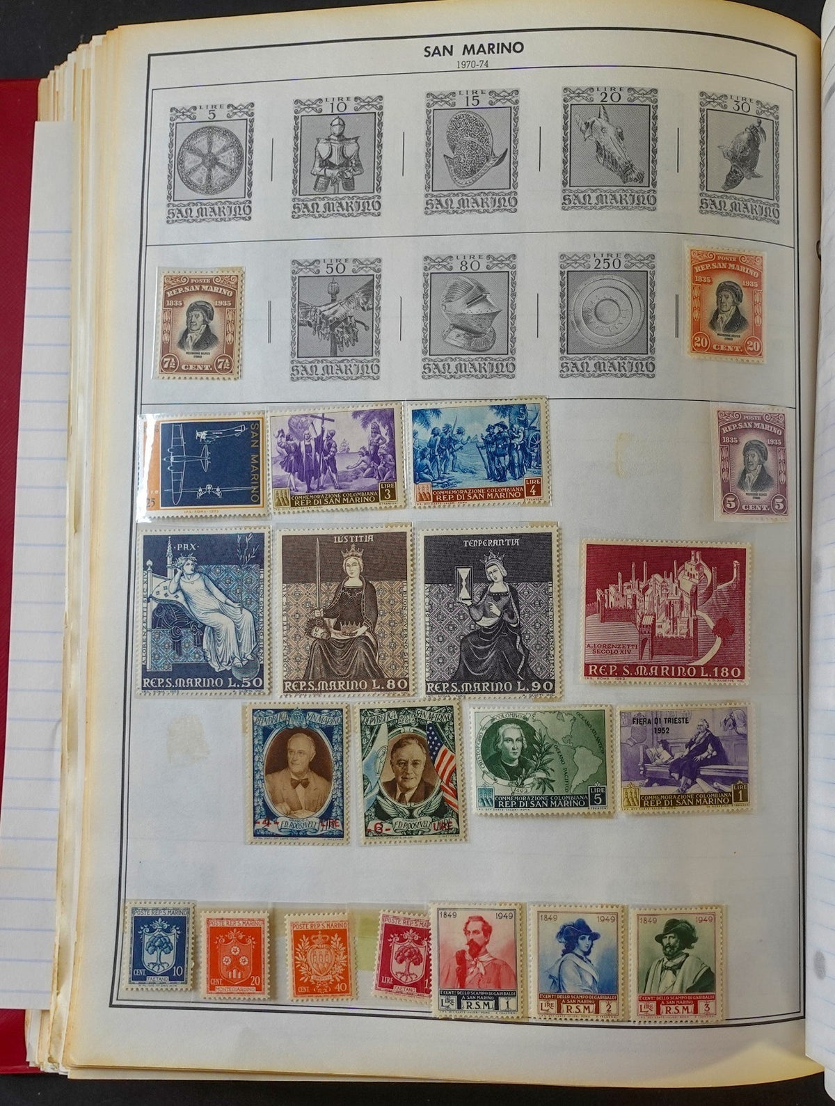 S Countries Stamp Collection Harris Album Mint & Used ZAYIX
