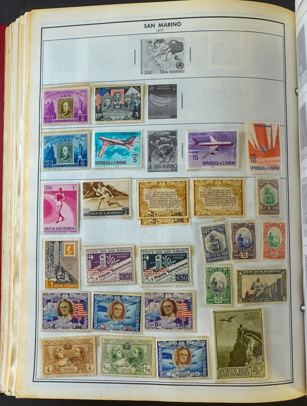 S Countries Stamp Collection Harris Album Mint & Used ZAYIX
