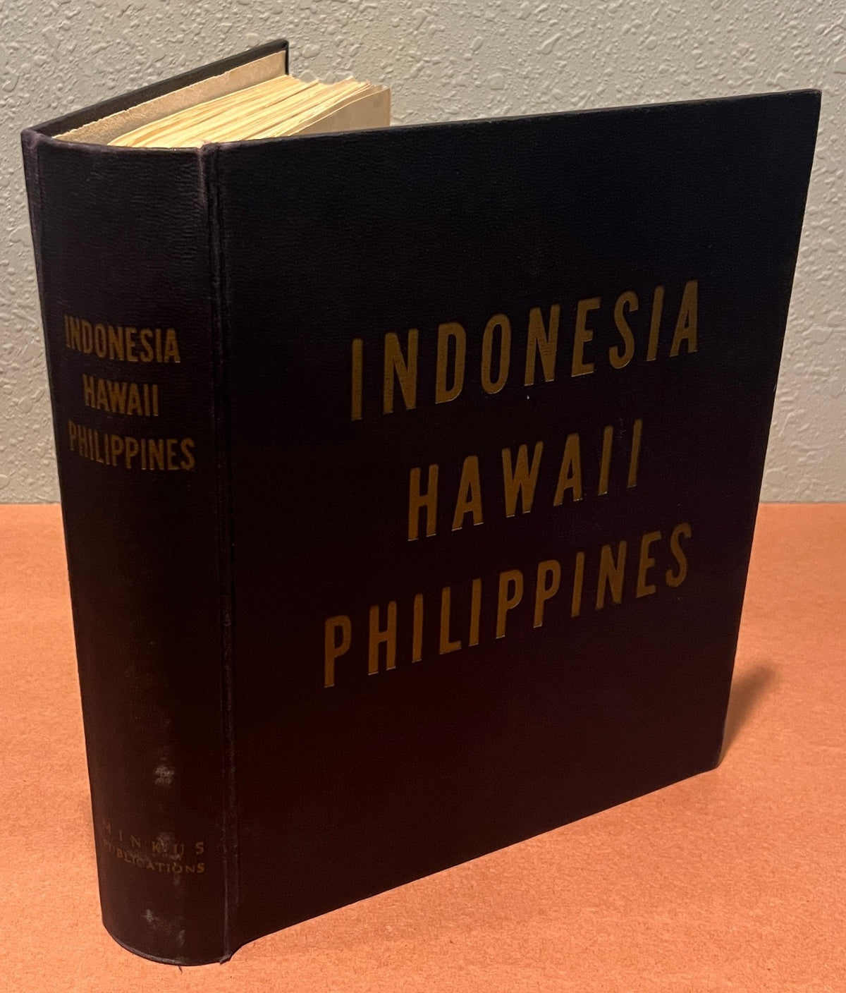Indonesia and Philippines Stamp Collection Album Mint Hinged 866 Stamps ZAYIX
