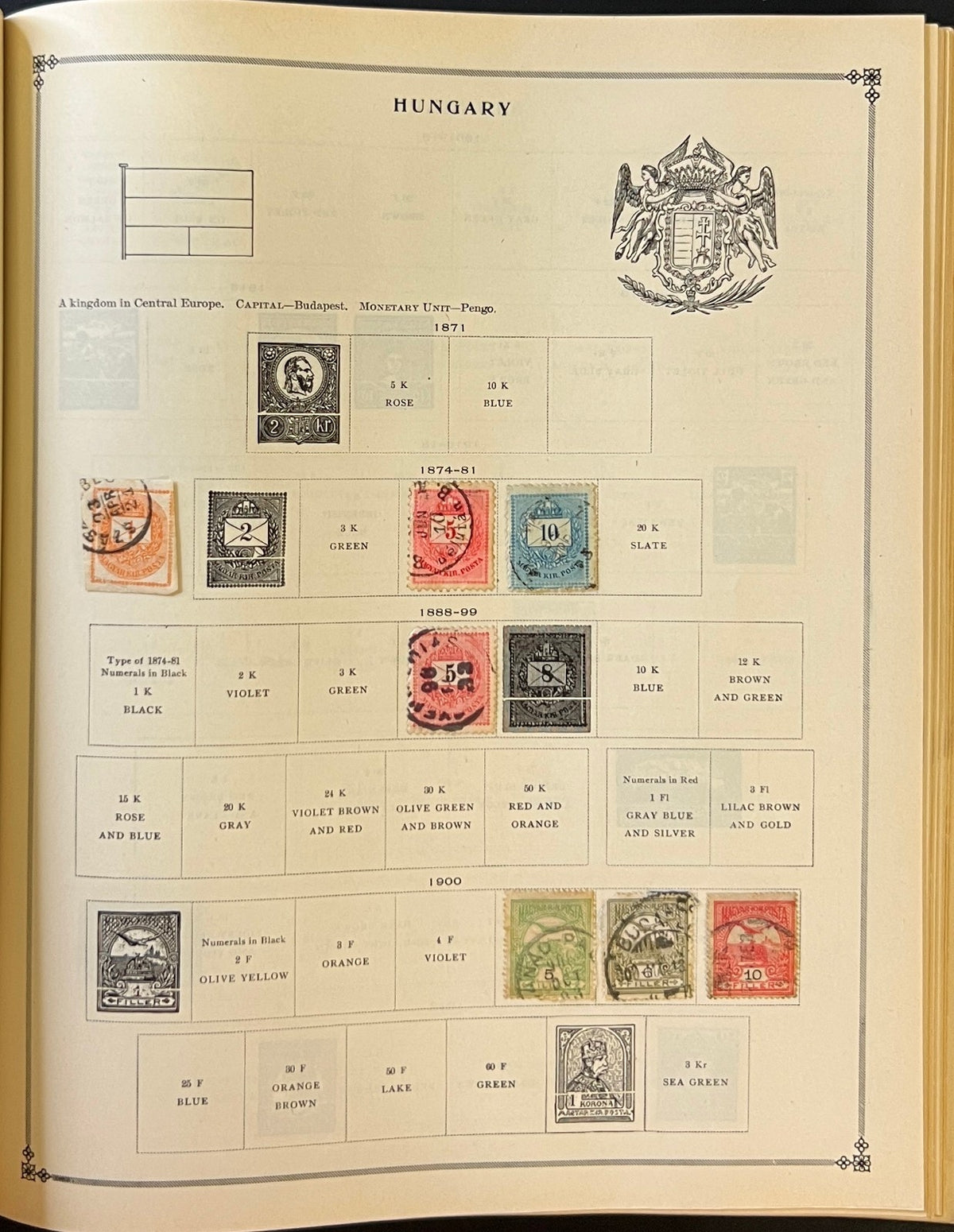 Vintage Scott International Junior Stamp Collection Album ZAYIX