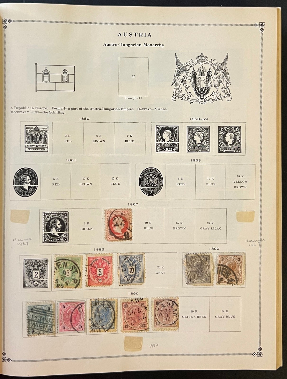 Vintage Scott International Junior Stamp Collection Album ZAYIX