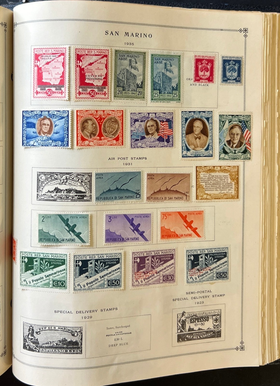 A-Z Countries Stamp Collection Scott International Album ZAYIX