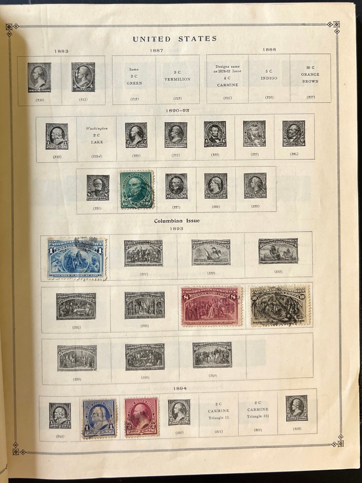 A-Z Countries Stamp Collection Scott International Album ZAYIX