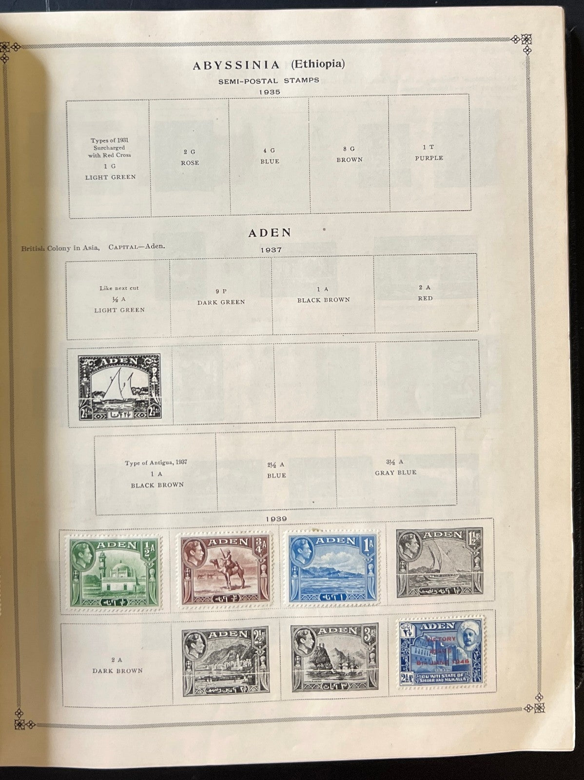 A-Z Countries Stamp Collection Scott International Album ZAYIX