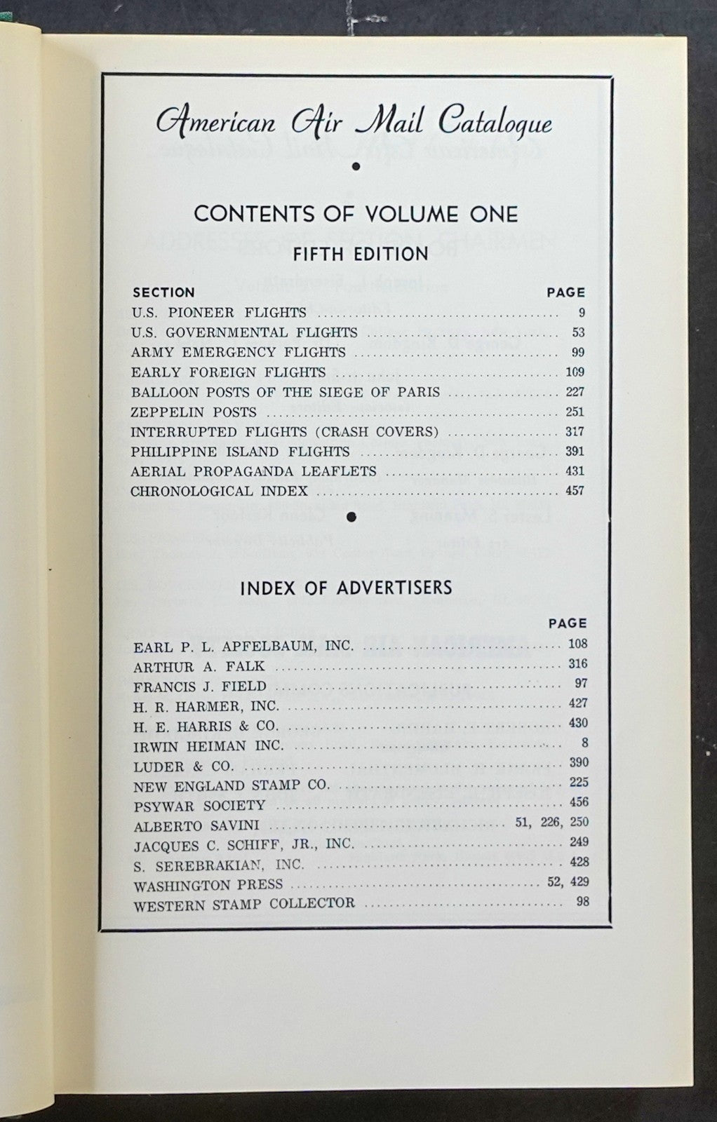 American Air Mail Catalogue Fifth Edition Five Volume Set ZAYIX