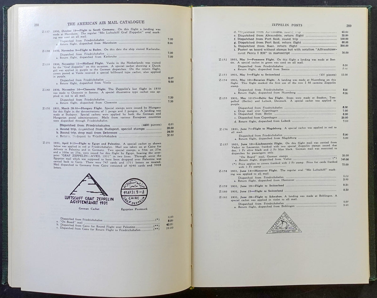 American Air Mail Catalogue Fifth Edition Five Volume Set ZAYIX
