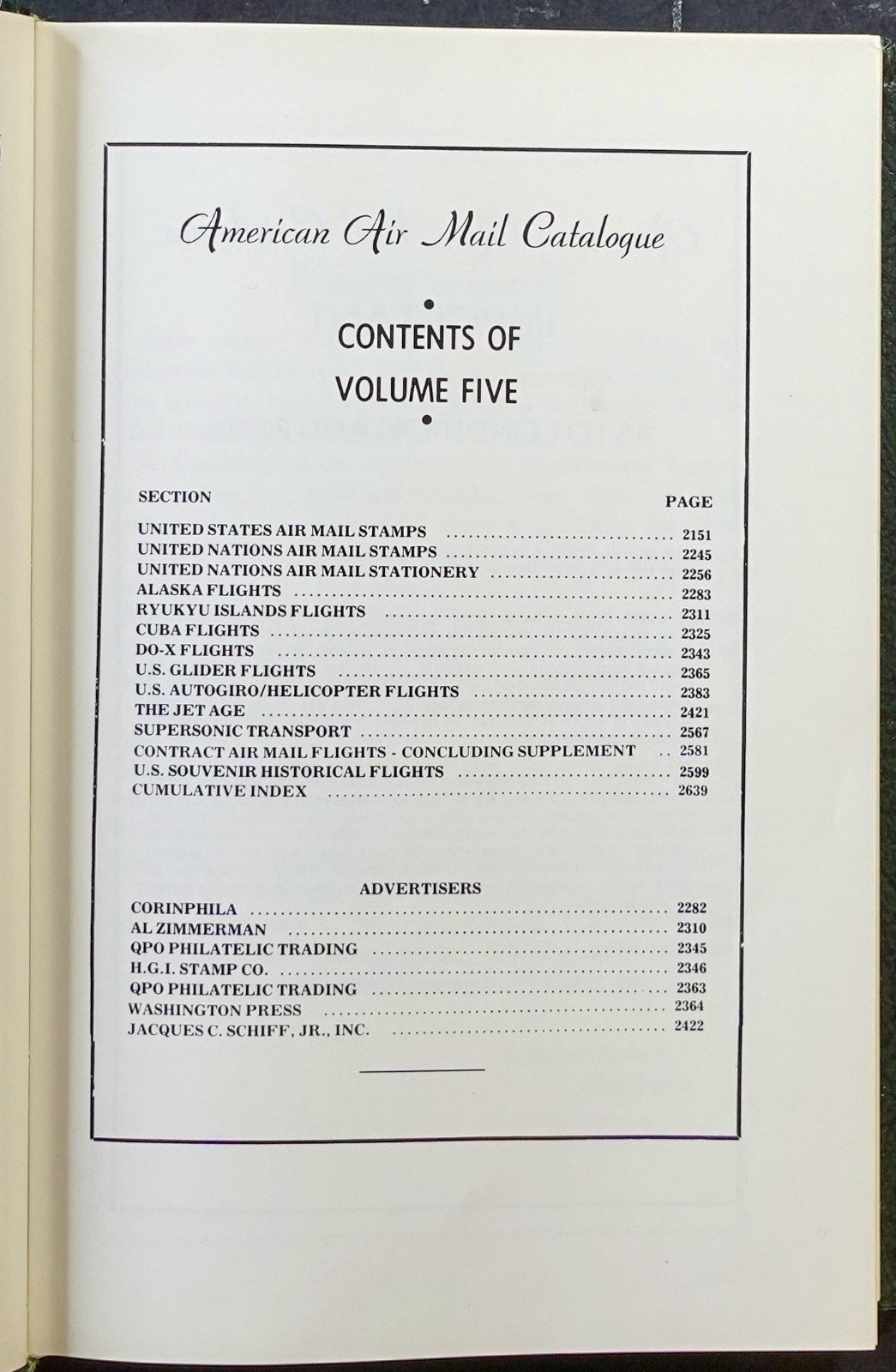 American Air Mail Catalogue Fifth Edition Five Volume Set ZAYIX