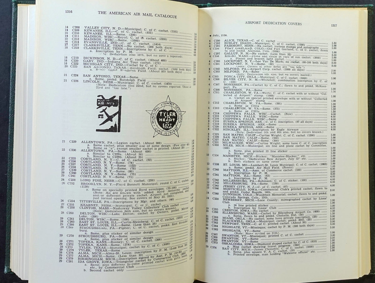 American Air Mail Catalogue Fifth Edition Volume Three ZAYIX