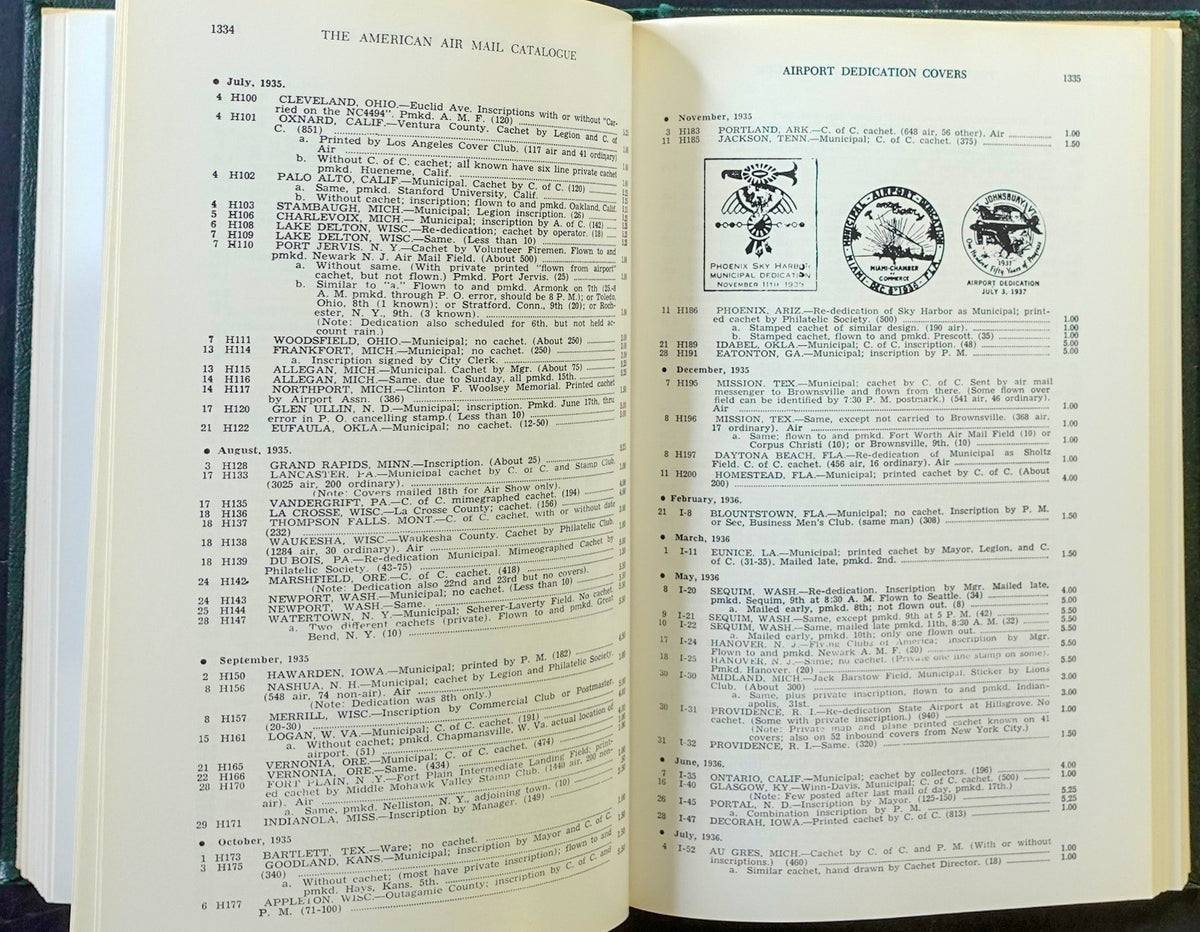 American Air Mail Catalogue Fifth Edition Volume Three ZAYIX