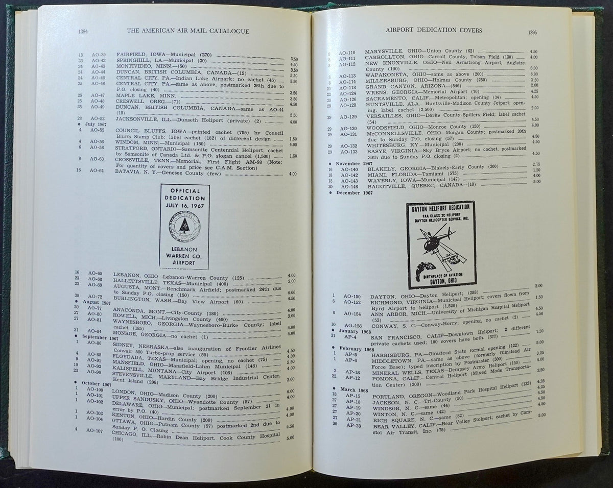 American Air Mail Catalogue Fifth Edition Volume Three ZAYIX
