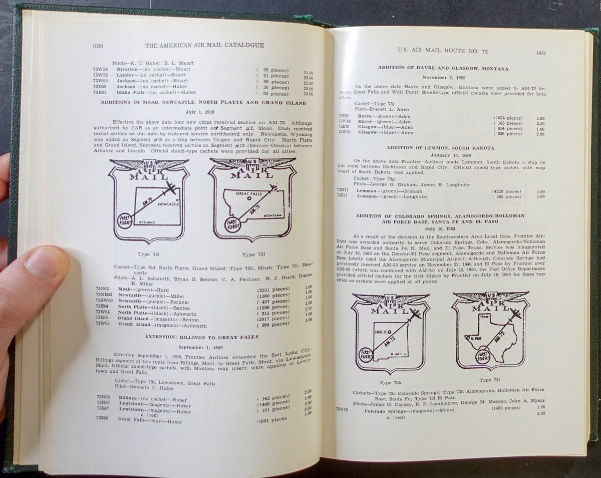 American Air Mail Catalogue Fifth Edition Volume Three ZAYIX