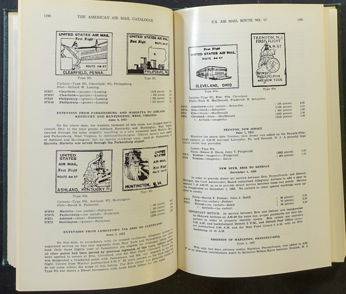 American Air Mail Catalogue Fifth Edition Volume Three ZAYIX