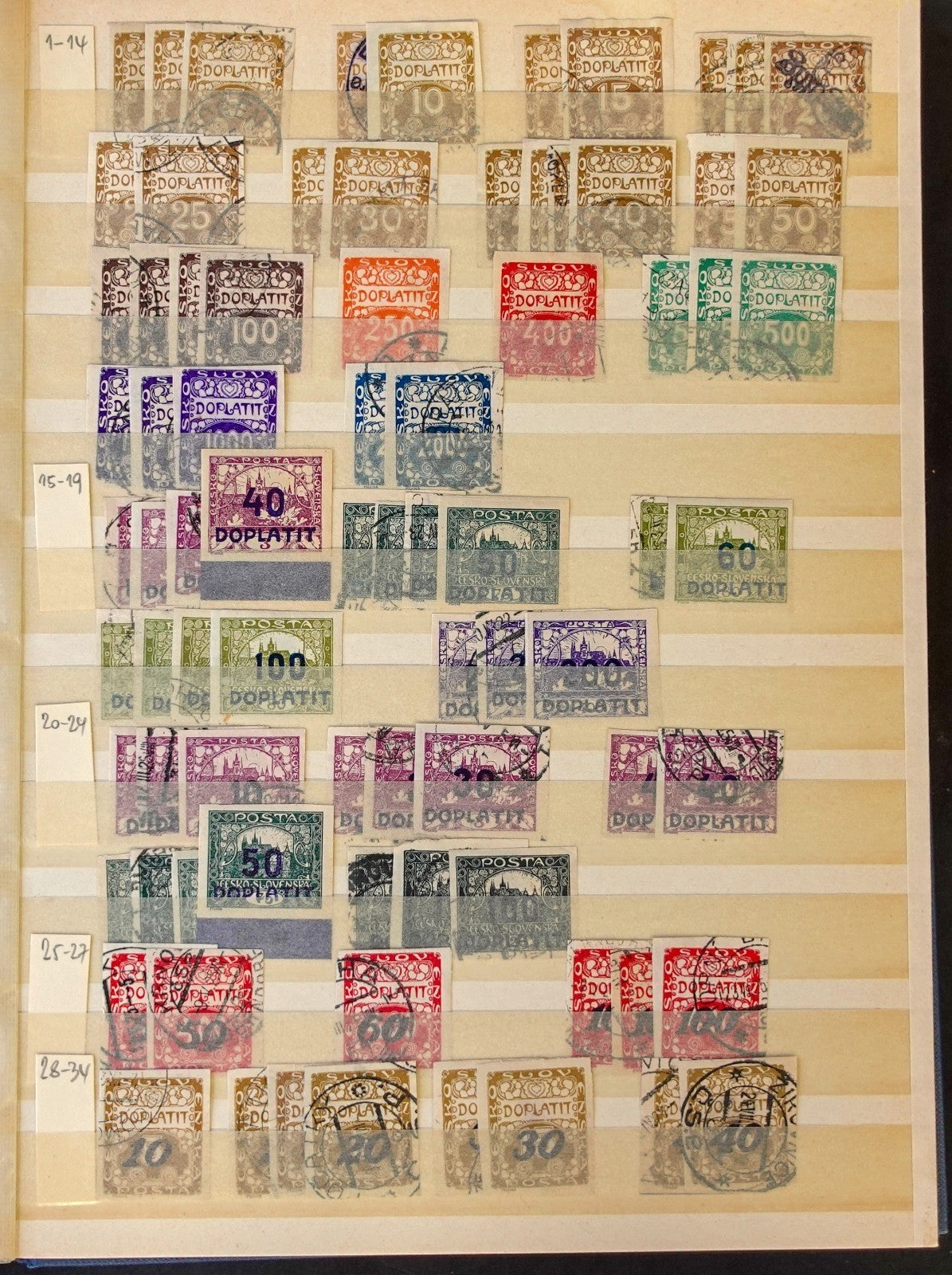 Czechoslovakia Stamp Collection Stockbook 23 Pages Mint & Used ZAYIX
