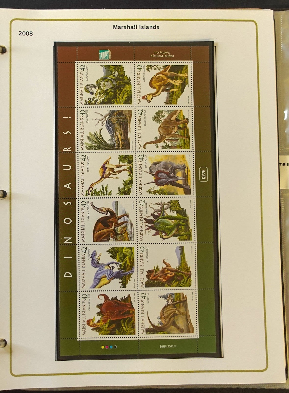 Dinosaur Topical Stamp Collection Album Mint & Used Stamps & Covers ZAYIX
