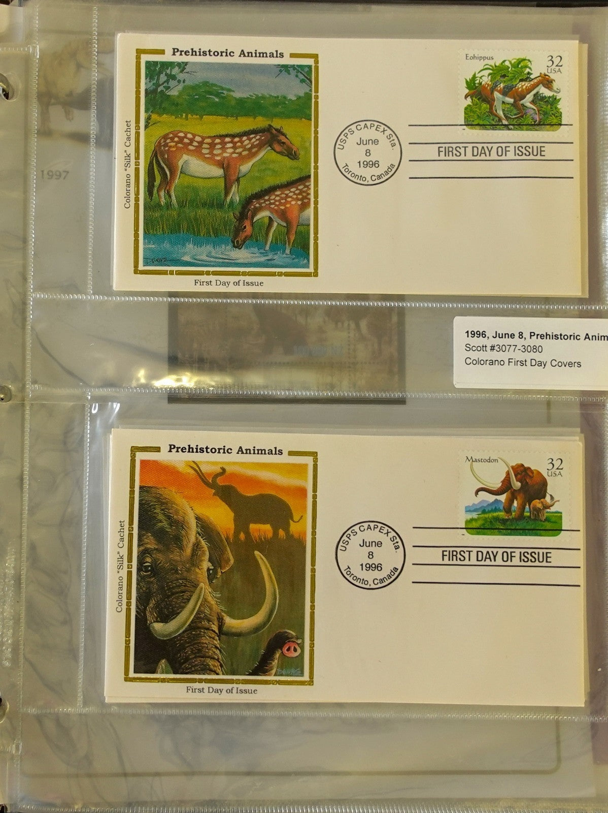 Dinosaur Topical Stamp Collection Album Mint & Used Stamps & Covers ZAYIX