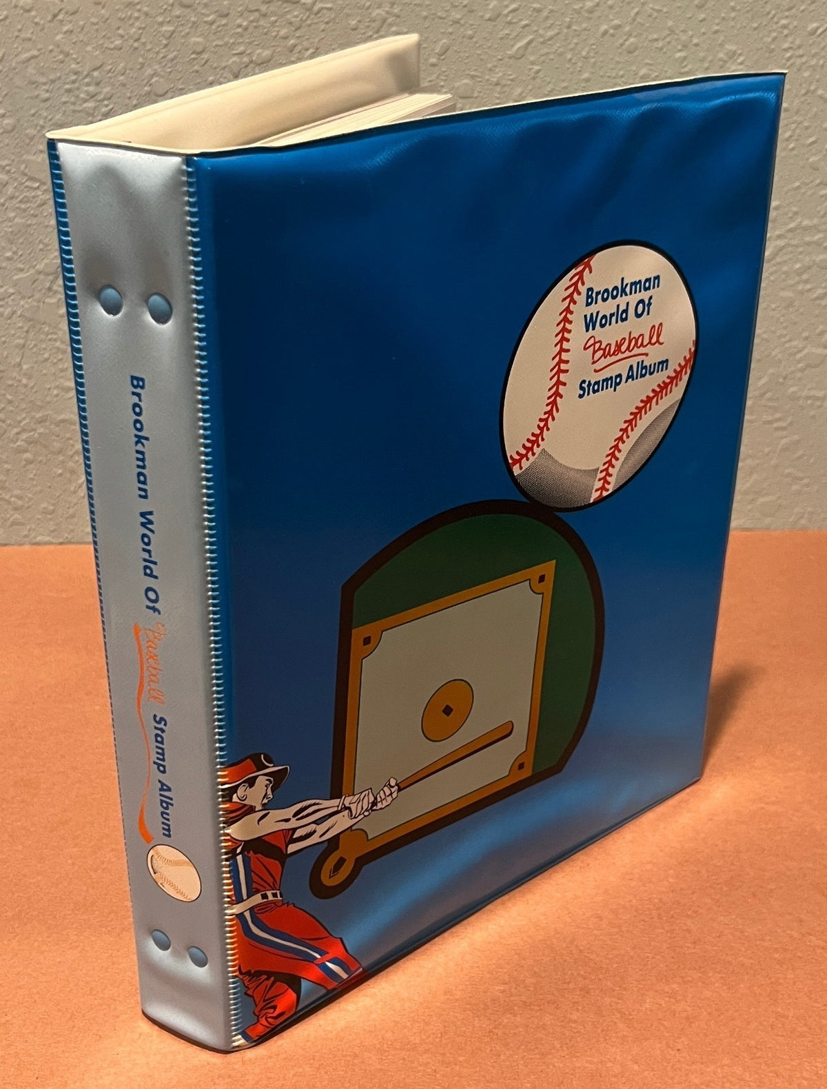 World Of Baseball Stamp Collection Brookman Album Mint & Used ZAYIX