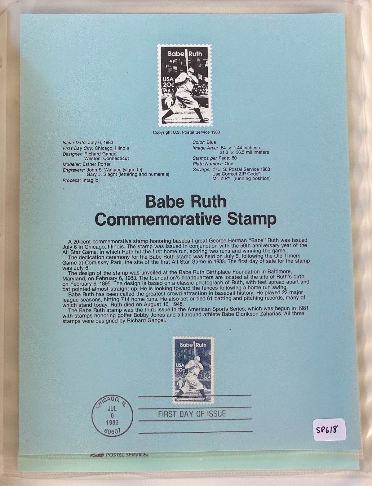 World Of Baseball Stamp Collection Brookman Album Mint & Used ZAYIX