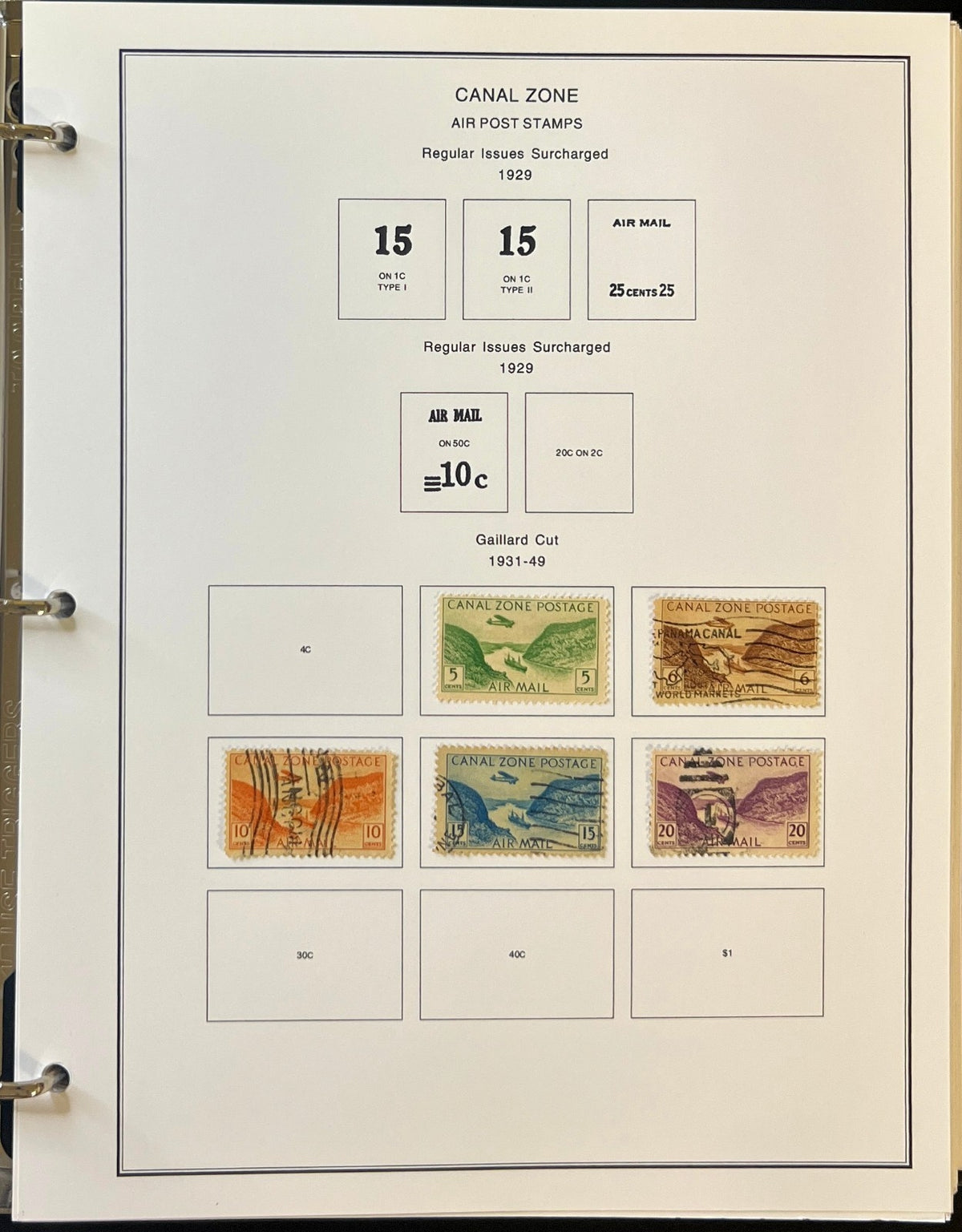 World "C" Countries Classic Stamp Collection Album Mint & Used 1870-1970s ZAYIX